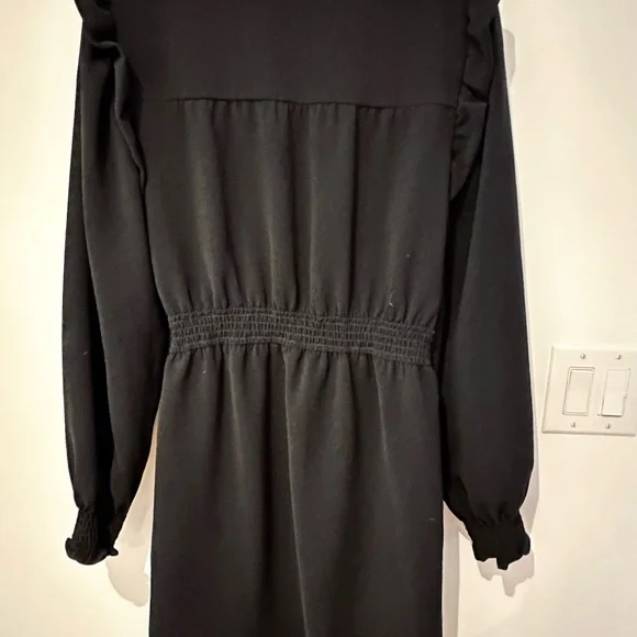 Sézane Augustine dress, black, size 44 - Picture 8 of 8